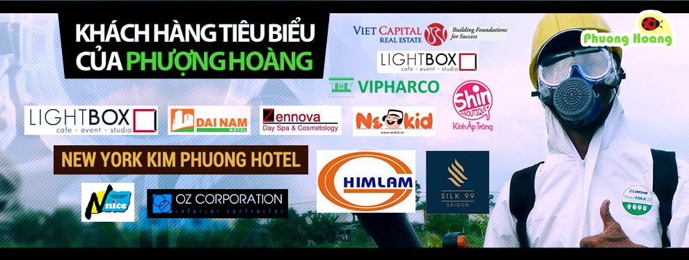 Khách Hàng Tiêu Biểu Của Công Ty Diệt Mối & Côn Trùng Phượng Hoàng.
