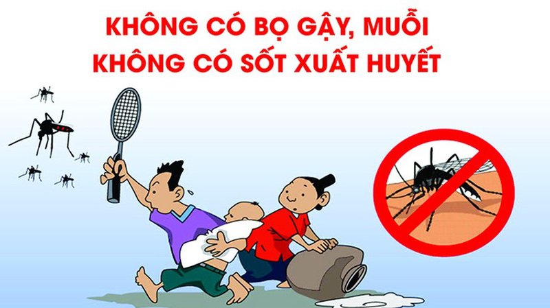 phòng tránh sốt xuất huyết tại nhà